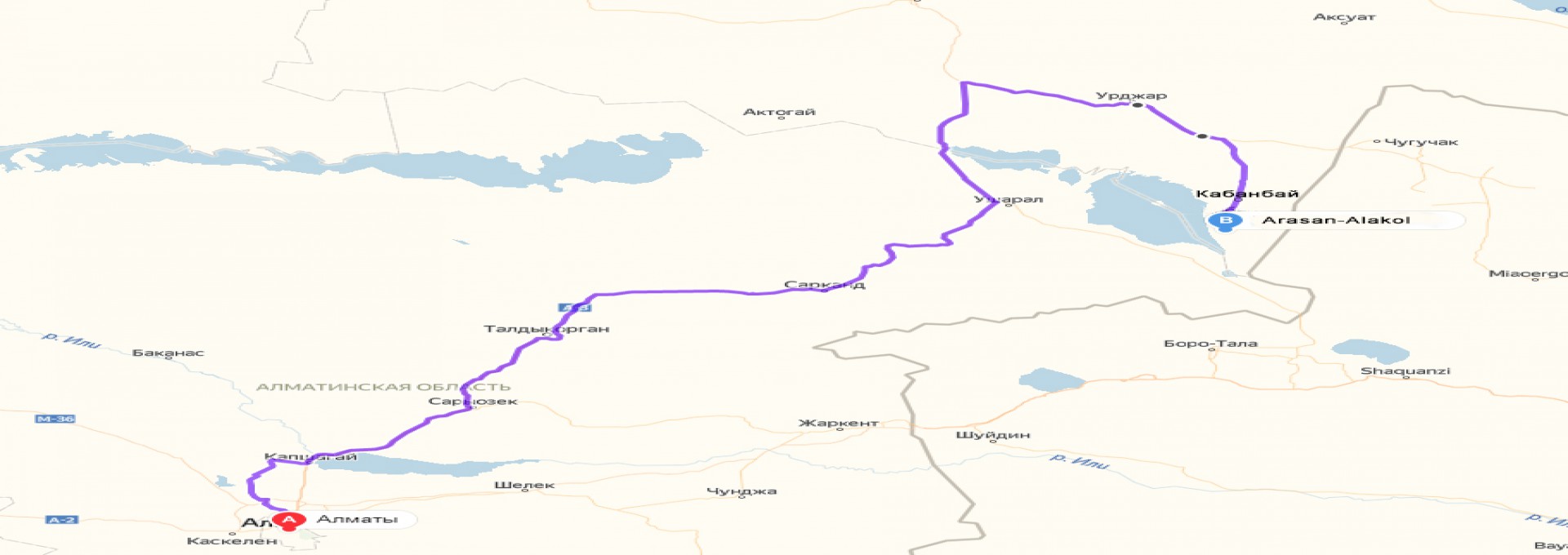 Карта маршрута поезда астана усть каменогорск