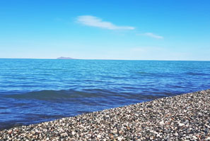 Климат и география озера Алаколь